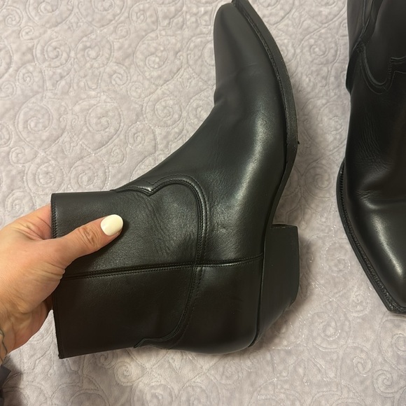 Saint Laurent Pointed-Toe Ankle Boots Size 43.5 - Picture 7 of 12